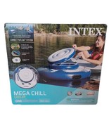Intex Mega Chill Inflatable Floating 24 Can Beverage Cooler for River Ru... - $33.66