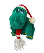 Vtg Schmidt Jinglesaurus Dinosaur Christmas Plush Stuffed Animal Toy Gif... - $163.53 MXN