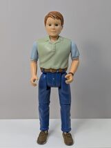 Fisher-Price Loving Family Dad Figure Dollhouse Figure 1996 blue rocking... - $12.86
