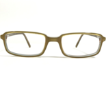 Emporio Armani Eyeglasses Frames 647 690 Yellow Rectangular Full Rim 48-... - $65.24
