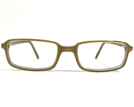 Emporio Armani Eyeglasses Frames 647 690 Yellow Rectangular Full Rim 48-17-135 - £52.02 GBP