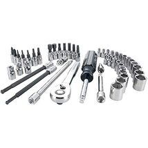 CRAFTSMAN Mechanics Tool Set, SAE / Metric, 1/4-Inch Drive, 48-Piece (CM... - $89.21