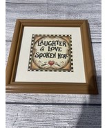 Beth Yarbrough Framed Print Laughter &amp; love Spoken Here - $285.10 MXN