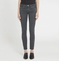 IRO Paris Womens Jeans Jarodcla Skinny Fit Elastic Olive Night Black Size 25W - £75.28 GBP