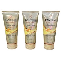 Pantene Gold Series Finish &amp; Shine Cream PRO-V Infused w/Argan Oil 6 oz Lot of 3 - £67.37 GBP