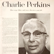 1959 Union Oil Company 76 Advertisement Charlie Perkins Gas &amp; Oil Vintag... - $29.99