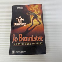 A Taste For Burning Mystery Paperback Book by Jo Bannister from Worldwide 1997 - £9.56 GBP