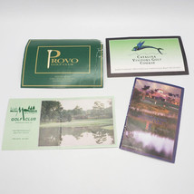 Lot De 4 Cartes De Score De Golf Provo Catalina High Mountain Heron Bay - $39.58