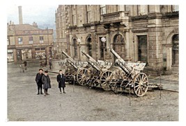 ptc5849 - Yorks - Three Artillery Field Cannons at Batley Town Hall - print 6x4 - £2.09 GBP