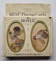 Vintage Hoyle Playing Cards Double Deck Bridge Set 3451 Quail and Ruffle... - $19.79