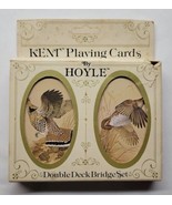 Vintage Hoyle Playing Cards Double Deck Bridge Set 3451 Quail and Ruffle... - £15.68 GBP
