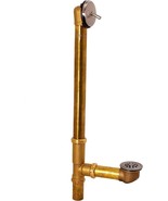 Westbrass 22-1/2&quot; Bath Waste &amp; Overflow Assembly D324-07 w Trip Lever &amp; ... - £32.30 GBP