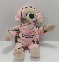 Team Real Tree Plush Bear In Pink Camo Camouflage Hunting Jumper - £7.79 GBP