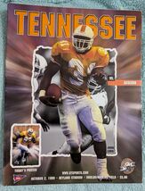 1999 Tennessee vs Auburn Football Game Program Jamal Lewis Shaun Ellis  - $27.99