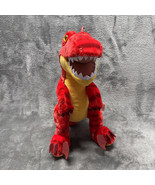 Build A Bear Red Dinosaur T REX Velociraptor Raptor Plush BABW 19&quot; - $35.54 CAD