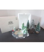 Dept 56 65455 Skating Pond Heritage Village Accessory with Trees   D5 - $33.08 CAD