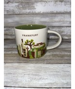 Starbucks You Are Here Frankfurt Germany Coffee Mug 14 oz 2017 excellent cond - $33.65