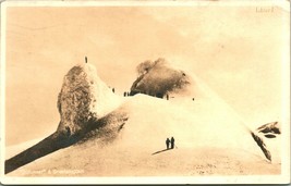 1942 Postcard RPPC Snæfellsjökull Glacier Iceland WWII American Forces Cancel  - £33.24 GBP