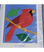 Life&#39;s A Breeze! CARDINAL 28&quot; X 40&quot; Applique Garden Flag - NEW Factory S... - $256.04 MXN