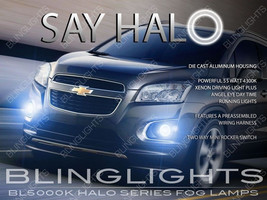 White LED Angel Eye Fog Lamp light Halo Kit For 2013-2016 Holden / Chevy Trax LS - £88.72 GBP