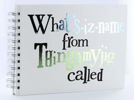 Bright Side Telephone Message Book - Whats-Iz-Name From Thingamyjig Called - $19.18