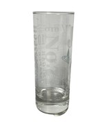 Jack Daniels Tennessee Whiskey Etched Rocks Glass 6-1/2&quot; Vintage Adverti... - $7.70