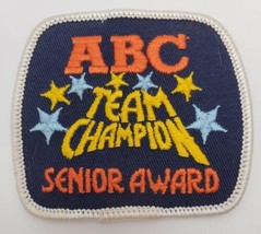 American Bowling Congress ABC Team Champion Senior Award Rare Vintage Patch - $24.55
