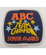 American Bowling Congress ABC Team Champion Senior Award Rare Vintage Patch - $26.76 CAD