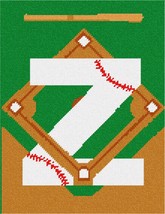 Pepita Needlepoint kit: Letter Z Baseball, 9&quot; x 11&quot; - £44.24 GBP+