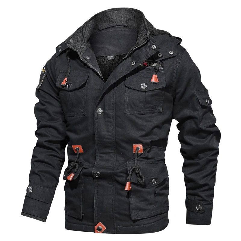  Jackets Coat Winter Slim Fit Windbreaker Men Army  Jacket Outerwear Cha... - $447.52