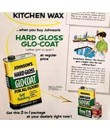 1953 Johnson&#39;s Hard Gloss Floor Polish Jubilee Wax Advertisement Cleaner... - $29.99