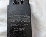 General Radio Standard Capacitor Type 509-F 0.001 uF .25% 500v Untested - $104.20