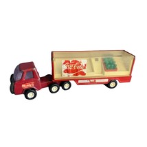Coca-Cola Metal Tin Toy Japan Vintage Buddy L Semi-Truck Metal - $21.77