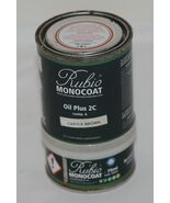 Rubio Monocoat Oil Plus 2C Comp A Castle Brown 275 ML With Accelerator 7... - $69.59