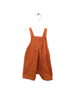 Baby Overalls Size 12 Months NWT Little Cozmo Brown Color Striped - £7.82 GBP