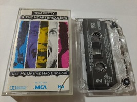 Tom Petty The Heartbreakers Cassette Let Me Up Had Enough Audio Tape MCAC-5836 - £8.93 GBP