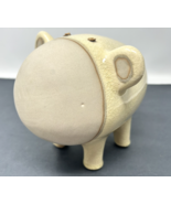 Godeleine De Rosamel Pottery Pig Money Bank Critter Piggy Bank Crackle G... - $56.99