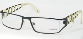 Moda Jim N1 Black Unique Eyeglasses Glasses Frame 53-17-135mm (Notes) Italy - $87.90