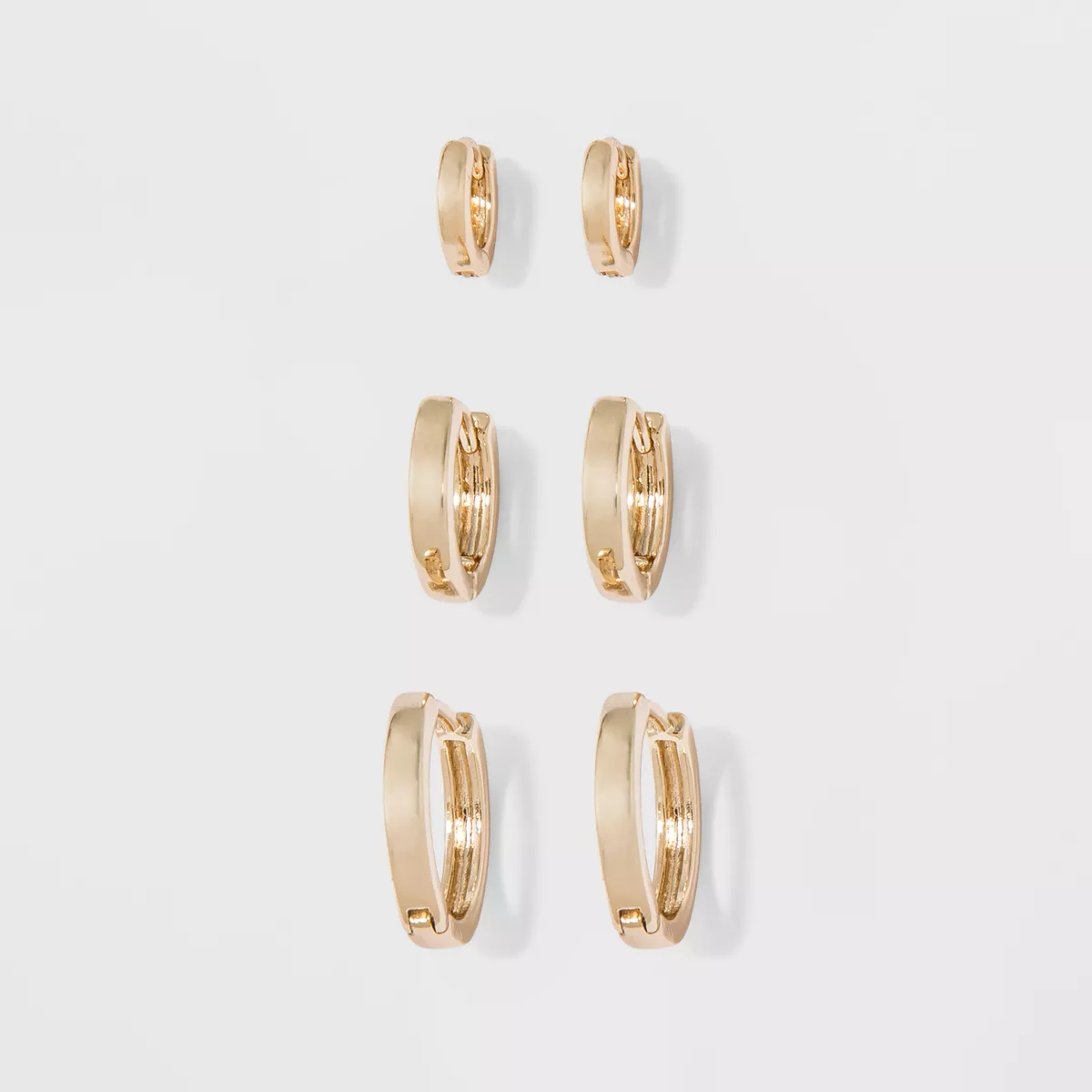 Small Hoop Earring Set 3pc - A New Day™ - $239.38 MXN