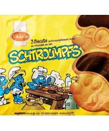 1996 Smurfs Belgium Delacre Schtroumpfs Cookies Wrapper Empty Brussels E88H - €25,75 EUR