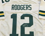 Aaron Rodgers Signed Green Bay Packers Football Jersey COA - £222.20 GBP