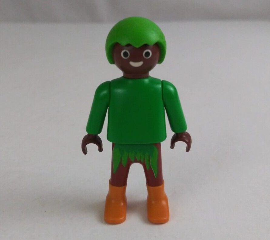 1992 Geobra Playmobile Magic Dwarf Wichtel Root Goblin 2.75&quot; Toy Figure - $11.87