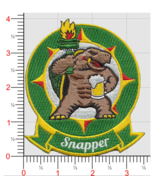 VAW-115 LIVERTY BELLS SNAPPER EMBROIDERED HOOK &amp; LOOP PATCH - £31.45 GBP