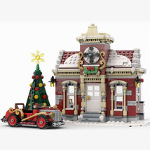 Christmas Architecture Model Building Toys Block Set for Little Winter Town Hall - £59.77 GBP