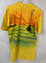 Vintage Air Brush T Shirt Single Stitch San Diego Medium USA 70s 80s - £31.26 GBP