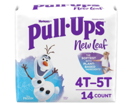 Huggies Pull-Ups New Leaf Boys&#39; Disney Frozen Potty Training Pants 4T-5T14.0ea - £24.06 GBP