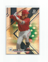 Alec Bohm (Philadelphia Phillies) 2019 Bowman Platinum Rookie Card #TOP-6 - £5.32 GBP