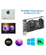 RX 6600XT Flash &amp; Setup Service for Mac Pro 4,1 5,1 with native Monterey... - £55.37 GBP
