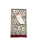 Vintage USSR 1991 Soviet Athletics Championships Pin Badge - $9.00