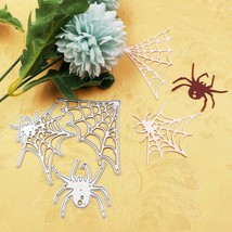 Halloween Spider Web Metal Cutting Dies Craft Dies Scrapbooking Card Craft - £8.99 GBP